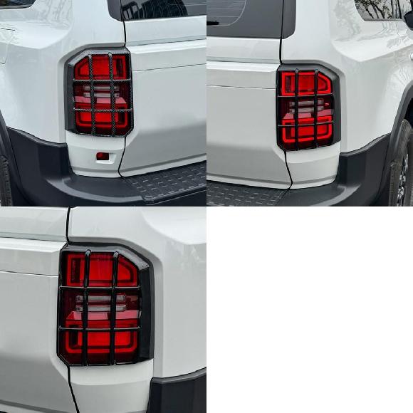 �K�p: �g���^ �����h�N���[�U�[ �v���h J250 LC250 2024 2025 �A�N�Z�T���[ ���A �J�[�{�� �O���C���`����u���b�N SR-BB-5826