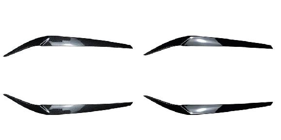 2�s�[�X �w�b�h���C�g �A�C���b�h �A�C�u���[ ABS �v���X�`�b�N �K�p: BMW 5�V���[�Y G30 G31 G38 F90 M5 525i 530i �J�[�{�����E�s�A�m�u���b�N SR-BB-8203
