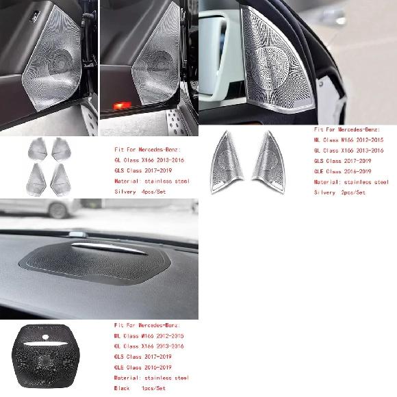 �K�p: �����Z�f�X-�x���c ML GL GLE GLS �N���X X166 W166 �X�`�[�� �h�A GL GLS �N���X �h�A�`�Z���^�[ �X�s�[�J�[ SR-CC-4380