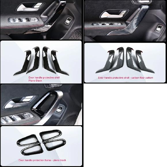 �C���i�[ �h�A �A�[�����X�g �n���h�� �p�l�� �t���[�� �g���� �K�p: �����Z�f�X �x���c A �N���X W177 CLA C118 2019-2022 �^�C�v1�`�^�C�v10 SR-CC-4749