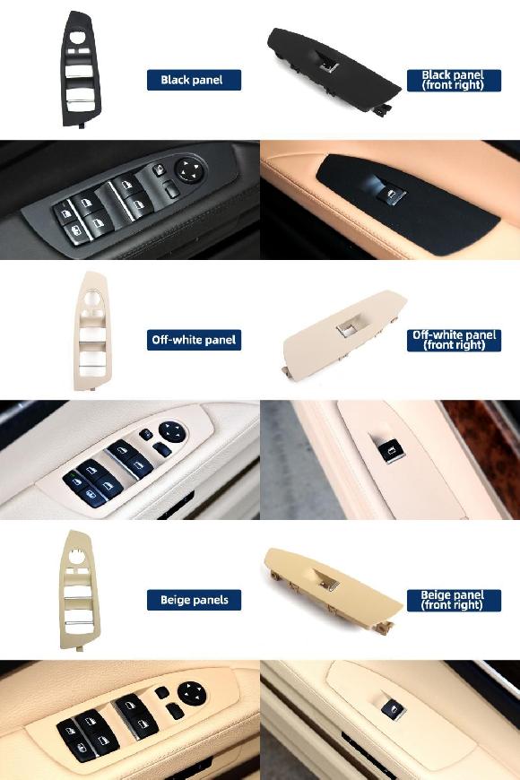 �C���i�[ �E�C���h�E ���t�e�B���O �X�C�b�` �n�E�W���O �K�p: BMW 7�V���[�Y F02 �u���b�N �p�l���`�x�[�W�� �t�����g �E SR-CC-8831