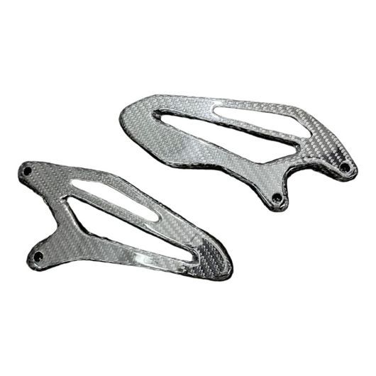 自動二輪車 付属品 炭素 １番ウッド 踵 プロテクター フット パッド 当て嵌める: ヤマハ YZF-R7 R7 2022-2025 炭素調 SR-CC-9214 車、バイク、自転車-その他バイクパーツ、アクセサリー用品