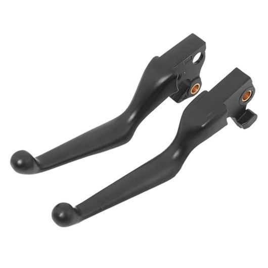 ブレーキ クラッチ レバー 左 右 プル レバー 適用: スポーツスター XL883 XL1200 X48 72 2003-2013 オートバイ ブラック SR-CC-9761の画像