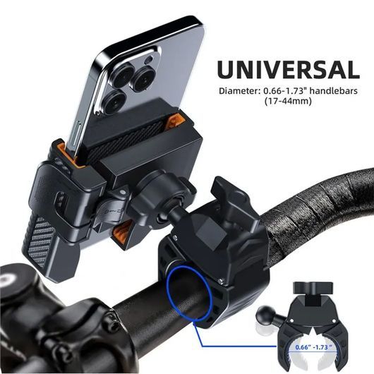 適用: 電動 スクーター マウンテン バイク オートバイ バッテリー-パワード 車両 コンパチブル ショック-レジスター 電話 マウント 適用: SR-DD-0245_2
