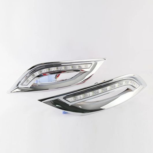 LED DRL 適用: ヒュンダイ/現代/HYUNDAI ソナタ 8 2011 2012 デイタイムランニングライト ウインカー ライト バンパー ランプ フォグ ランプ SR-DD-0742_5