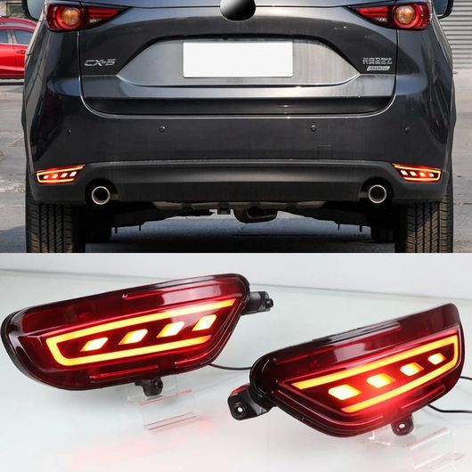 リア ランプ 適用: マツダ CX-5 2018-2022 ブレーキ ライト バンパー ランプ ウインカー ワーニング ライト SR-DD-0772_1