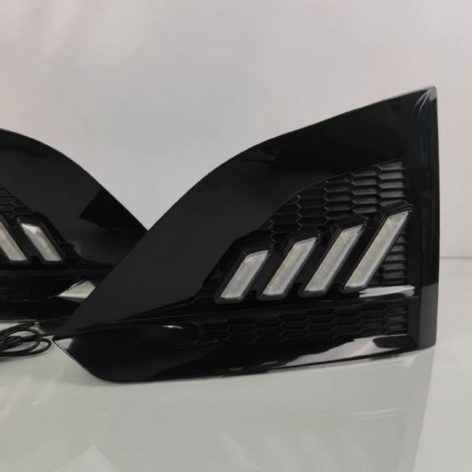 DRL 適用: 日産 アルティマ 2024 LED DRL デイタイム ドライビング ランニング ライト デイライト フォグランプ カバー ホール ライト SR-DD-0887