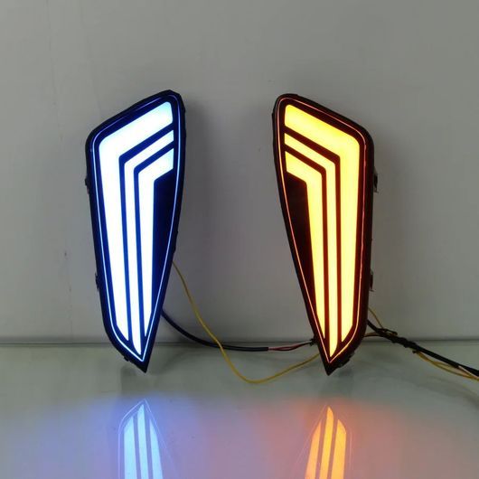 適用: トヨタ グランビア 2022-2025 LED DRL デイタイム ランニング ライト フロント フォグライト ランプ SR-DD-0939_3