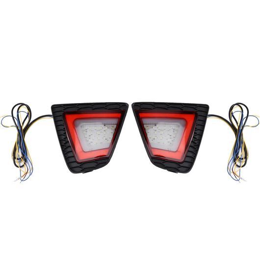 LED リア バンパー ライト ウィンカー デイタイム ランニング ライト リバース ブレーキ ライト 適用: ホンダ フィット 2014-2017 SR-DD-1287