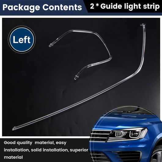 ライト ガイド ストリップ デイタイム ランニング ライト 適用: VW トゥアレグ 2016-2018 ヘッドライト アクセサリー ヘッドライト 左 SR-DD-1766_1