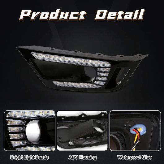 LED DRL 適用: フォード/FORD レンジャー ラプター 2022/ワイルドトラック 2022 2023 ワイルドトラック DRL SR-DD-3661_5