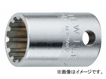 スタビレー/STAHLWILLE 3/8SQ スプラインソケット（02011016） 品番：45ASP-16 JAN：4018754109166