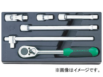 スタビレー/STAHLWILLE ES 1/2”-512/6 1/2SQソケットレンチセット 品番：96838113 JAN：4018754095643