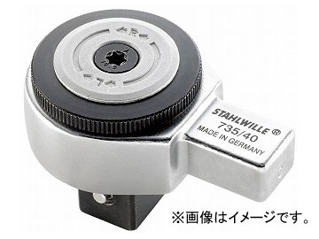 スタビレー/STAHLWILLE トルクレンチ差替ヘッド（ラチェット）（58250040） 品番：735/40 JAN：4018754034543