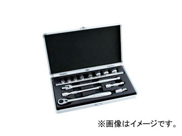 スエカゲツール Pro-Auto 3/8” 14PC. ソケットレンチセット No.SL-3814MS JAN：4989530608084