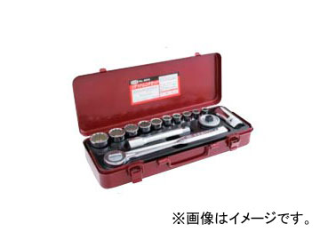 スエカゲツール SEK 1/2”DR. 14PC. ソケットレンチセット No.4014 JAN：4989530041409 :444069930:オートパーツエージェンシー2号店