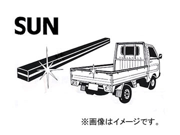 セールショップ SUN/サン 軽トラック用荷台パネルカバー シルバー