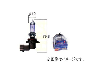 トヨタ/タクティー フォグランプ用バルブ ホワイトビームII HB4（9006） V9119-3026 入数：2個 トヨタ グランドハイエース クルーガーL｜apagency02