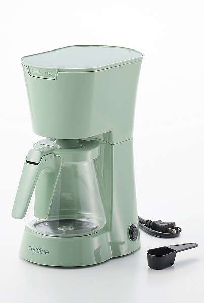 コーヒーメーカー コッチネ スモークグリーン CO-03・スモークグリーン(0001193)