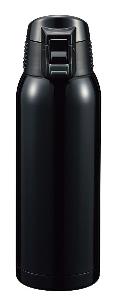 ワンタッチ式 携帯マグボトル スタイラス ブラック 720mL F-2653・ブラック(0390004)