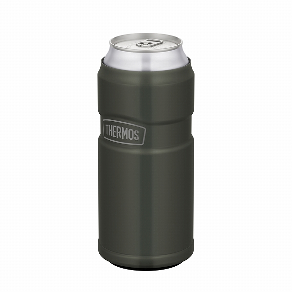 サーモス/THERMOS 保冷缶ホルダー カーキ 500ml缶用 ROD-0051(KKI)｜apagency02｜02
