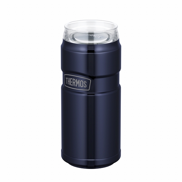 サーモス/THERMOS 保冷缶ホルダー ミッドナイトブルー 500ml缶用 ROD-0051(MDB)｜apagency02