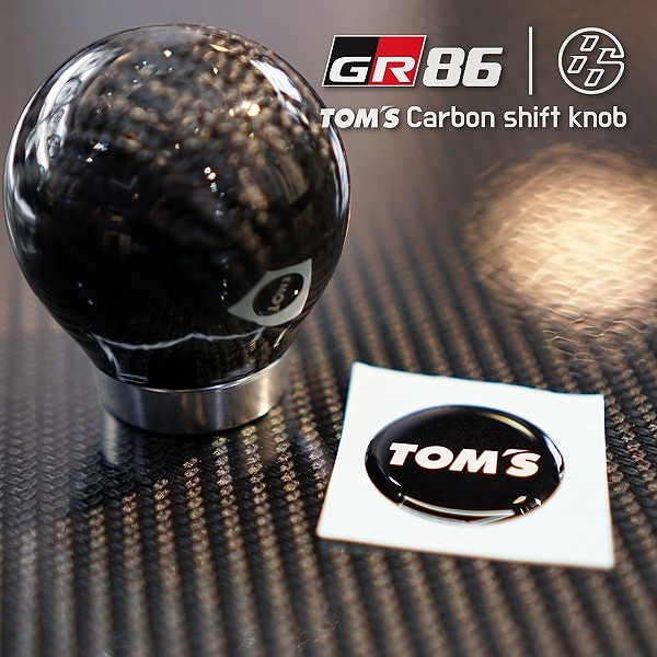 TOMS/トムス カーボンシフトノブ トヨタ GR86 ZN6/ZN8 MT車 2021年11月 