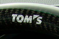 TOMS/トムス ステアリング リアルカーボン＆パンチングレザー 45100-TUC13 レクサス GS F URL10 2015年11月〜2017年09月｜apagency02｜02