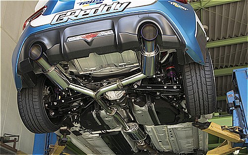 gr86 マフラー 4本出し（TRUST／自動車用スポーツマフラー）｜排気系