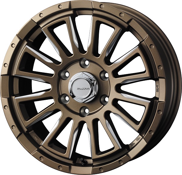 WEDS ADVENTURE ホイール MCCOYS RV-5 BRONZE MILLING 16インチ×6.5J ＋38 6H139.7 入数：1台分(4本) 40984