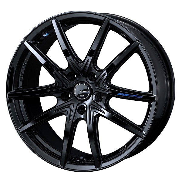 LEONIS ホイール NAVIA01 NEXT PBK 17インチ×7.0J ＋55 5H114.3 入数：1台分(4本) 39696 :506184370:オートパーツエージェンシー2号店