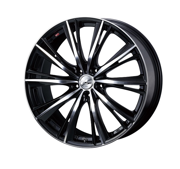 LEONIS ホイール WX BKMC 19インチ×8.0J ＋38 5H114.3 入数：1台分(4本) 33911