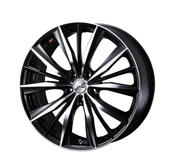 LEONIS ホイール VX BKMC 19インチ×8.0J ＋38 5H114.3 入数：1台分(4本) 33286