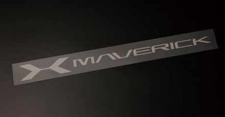 MAVERICK ステッカー シルバー 52230 - ドレスアップ用品