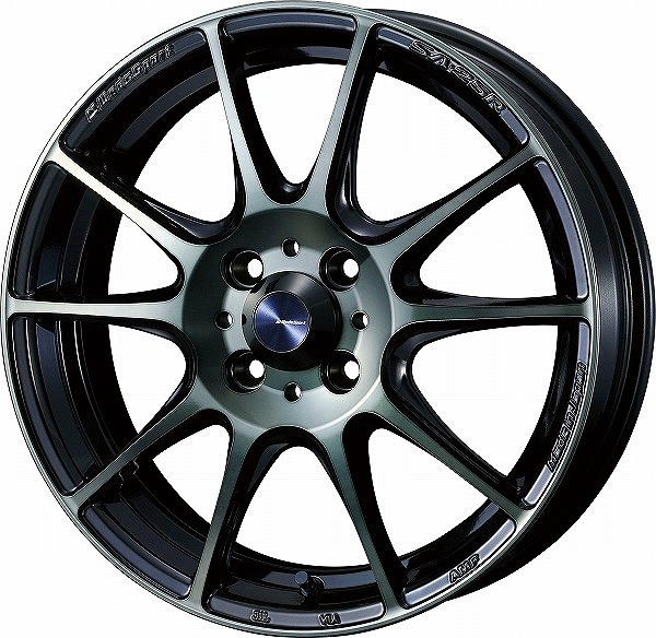 WedsSport �z�C�[�� SA25R �E�H�[�X�u���b�N�N���A�[ 16�C���`×5.0J +45 4H100 0073689