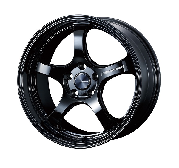 WEDSSPORT ホイール RN05M GLOSS BLACK 19インチ×8.0J ＋45 5H114.3 入数：1台分(4本) 72917 :506197420:オートパーツエージェンシー2号店