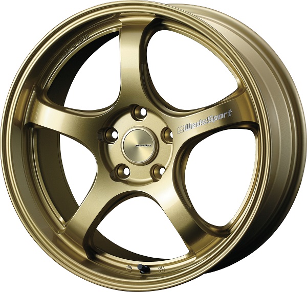 WEDSSPORT ホイール RN05M GOLD 18インチ×7.5J ＋45 5H114.3 入数：1台分(4本) 72823 :506197260:オートパーツエージェンシー2号店