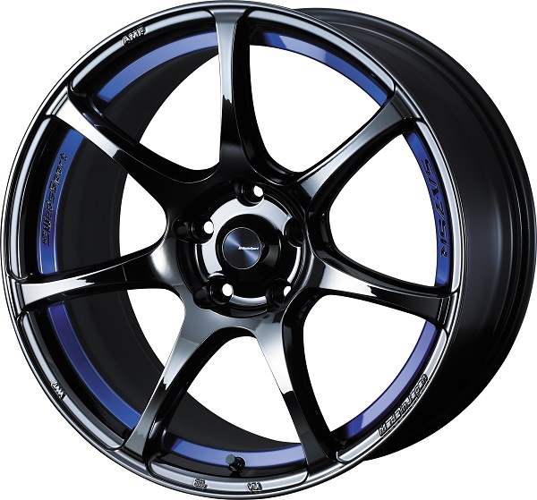 WEDSSPORT ホイール SA75R BLCII 18インチ×8.0J ＋42 5H114.3 入数：1台分(4本) 74046 :506199210:オートパーツエージェンシー2号店