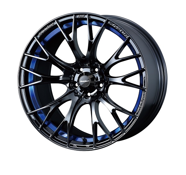 WedsSport ホイール SA20R BLCII 18インチ×8.5J ＋35 5H114.3 入数：1台分(4本) 72742