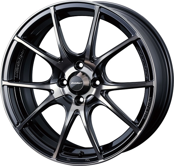 WedsSport SA-10R 16インチ タイヤホイール4本セット WedsSport ホイール SA10R ZBB 16インチ×6.5J ＋48 4H100 入数：1台分