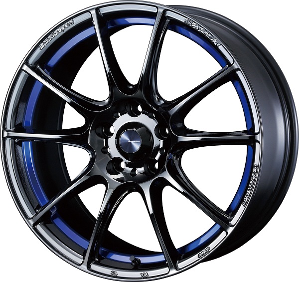 WedsSport ホイール SA25R BLCI 18インチ×8.5J ＋35 5H114.3 入数：1台分(4本) 73741