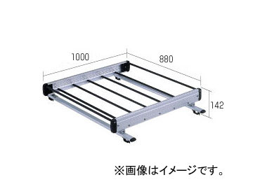 ロッキー ルーフキャリア SBシリーズ ルーフレール固定タイプ SB 10 トヨタ ラウム ルーフレール付 EXZ10系 H9.5〜H15.5 :411484530:オートパーツエージェンシー2号店