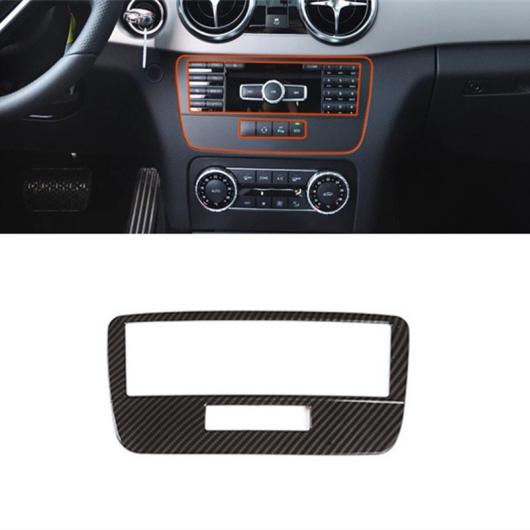 カーボン調 センターコンソール エアコン CD フレーム 装飾 ステッカートリム メルセデスベンツ GLK X204 2013- 15 CD Frame AL-DD-6970 AL
