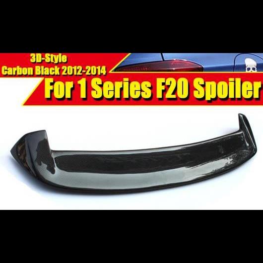 F20 3D スタイル カーボンファイバー ウイング テール スポイラー 適用:BMW 1シリーズ 118i 120i 128i 130i 135i リア トランク 2012 14 AL EE 0652 AL :502175500:オートパーツエージェンシー3号店