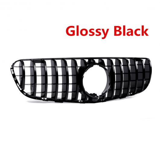 時間指定不可 W253 GT フロント バンパー グリル 適用: メルセデス ベンツ GLC クラス W/X253 GLC300 GLC350 2015-2018 ブラック・シルバー AL-II-3431 AL