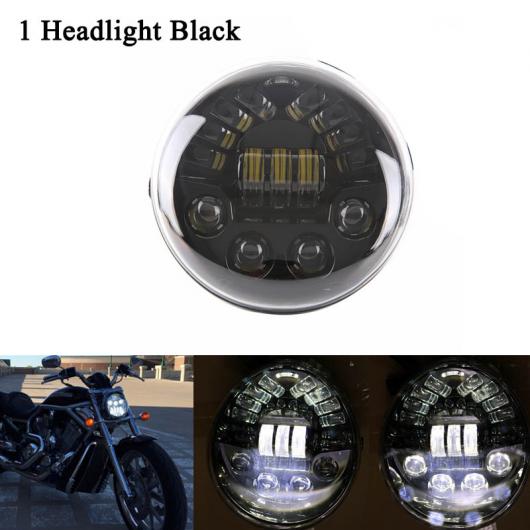 ブラック クローム ヘッドライト ランプ 適用: V ロッド ヘッドライト