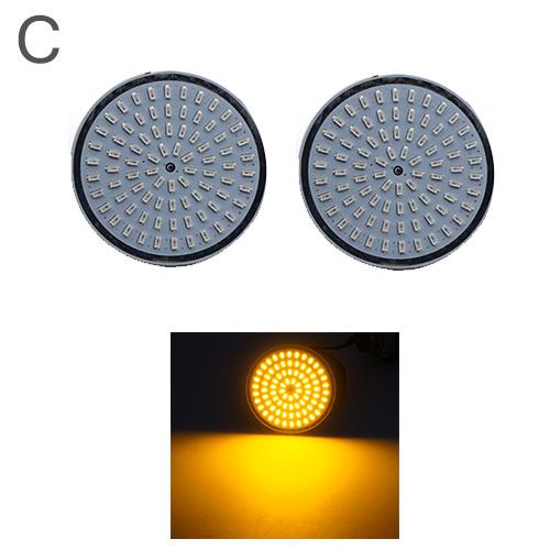 2バレット スタイル フロント 1157 1156 SMD LED パネル バルブ 2