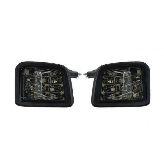 LED LED フロント ターン コーナー ランプ シグナル ライト 適用: スバル WRX/STI 2015-2017 WRX/XRW プレミアム 2018 ブラック〜クリア AL-MM-5602 ALの画像