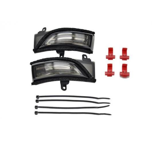 2in1 LED サイド ミラー ライト ダイナミック ウインカー ポジション ランプ 適用: スバル WRX クロストレック XV フォレスター スモーク AL-MM-5617 AL