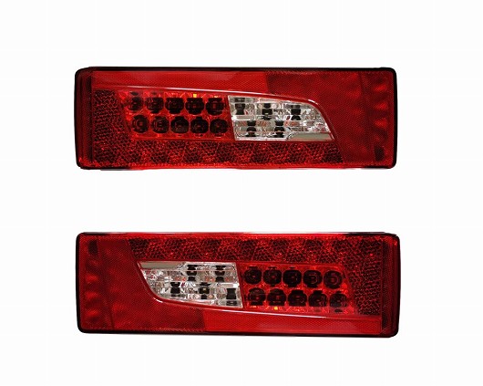 RH LH 24V LED ズボン下 後押し 照明ランプ 当て嵌める: スカニア 貨物自動車 テールランプ スカニア トレーラ 尾っぽ ともし火 OE 2380954 1西洋ナシ 24V AL-MM-8747 AL その他ライト-ライト、レンズ-車、バイク、自転車